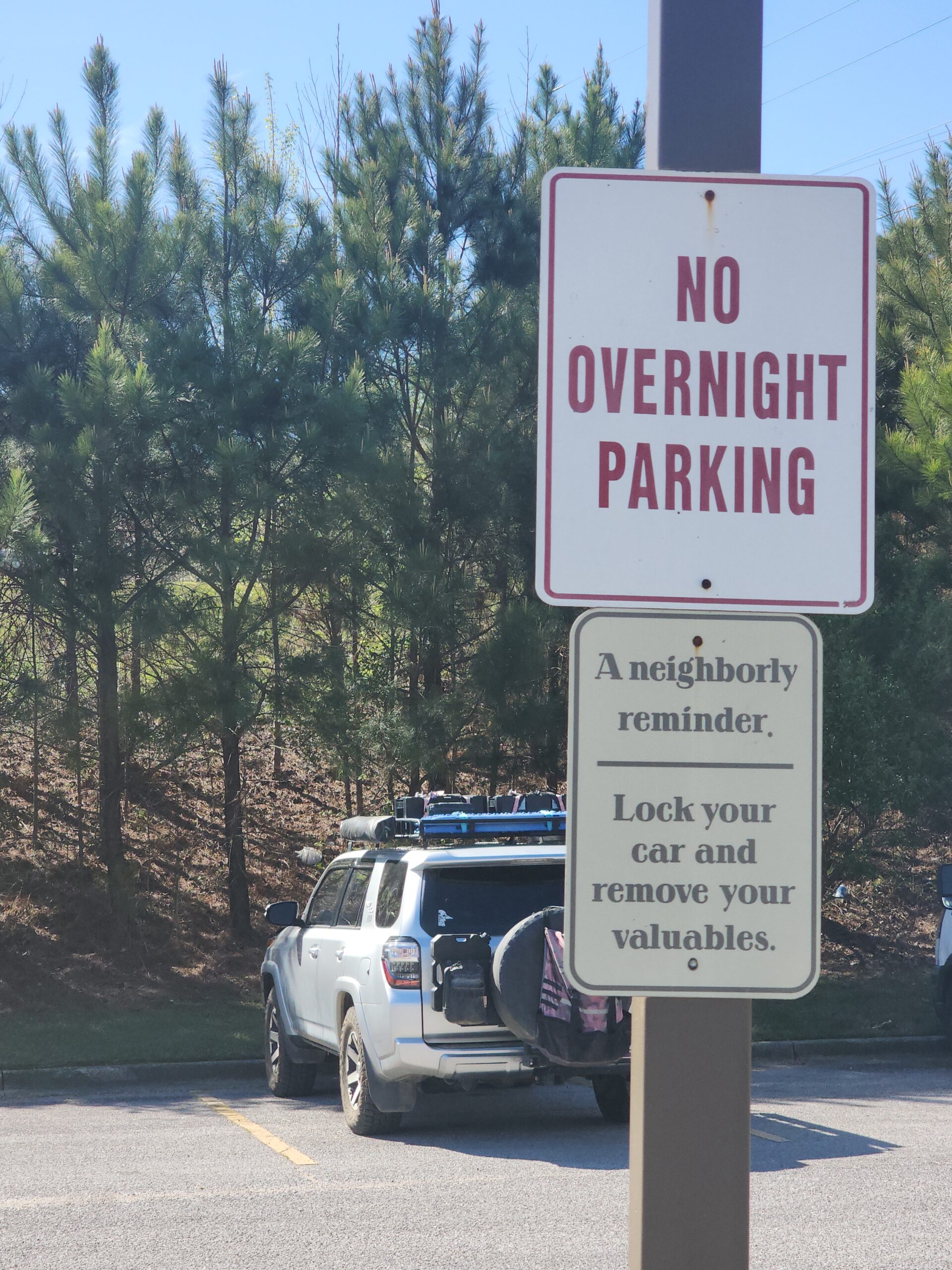 Rest Area Overnight Info & Rules by State