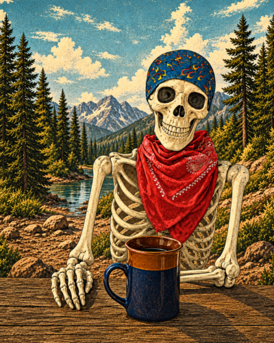 Roy Skeleton on another roadside side quest