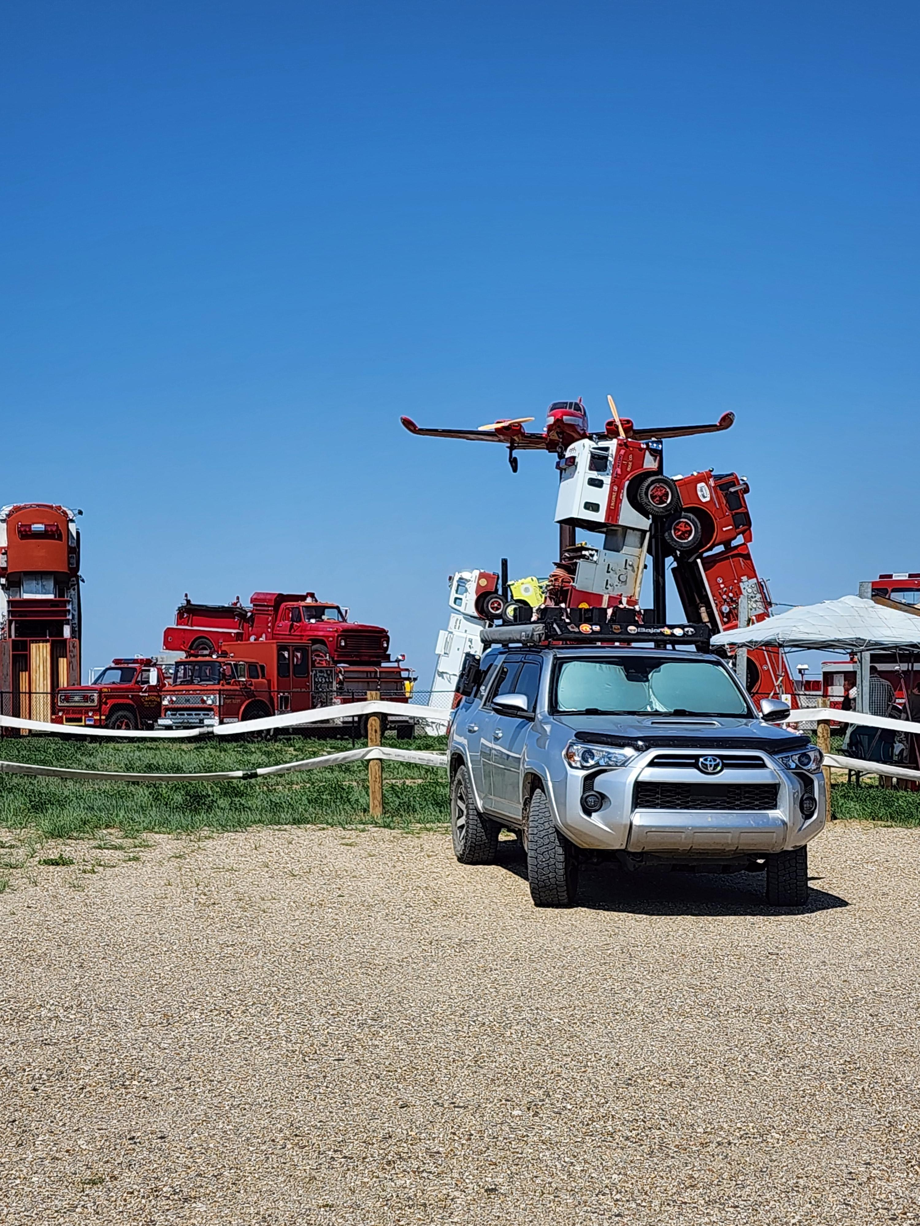 Firehenge: A Bizarre Alien Roadside Stop in South Dakota