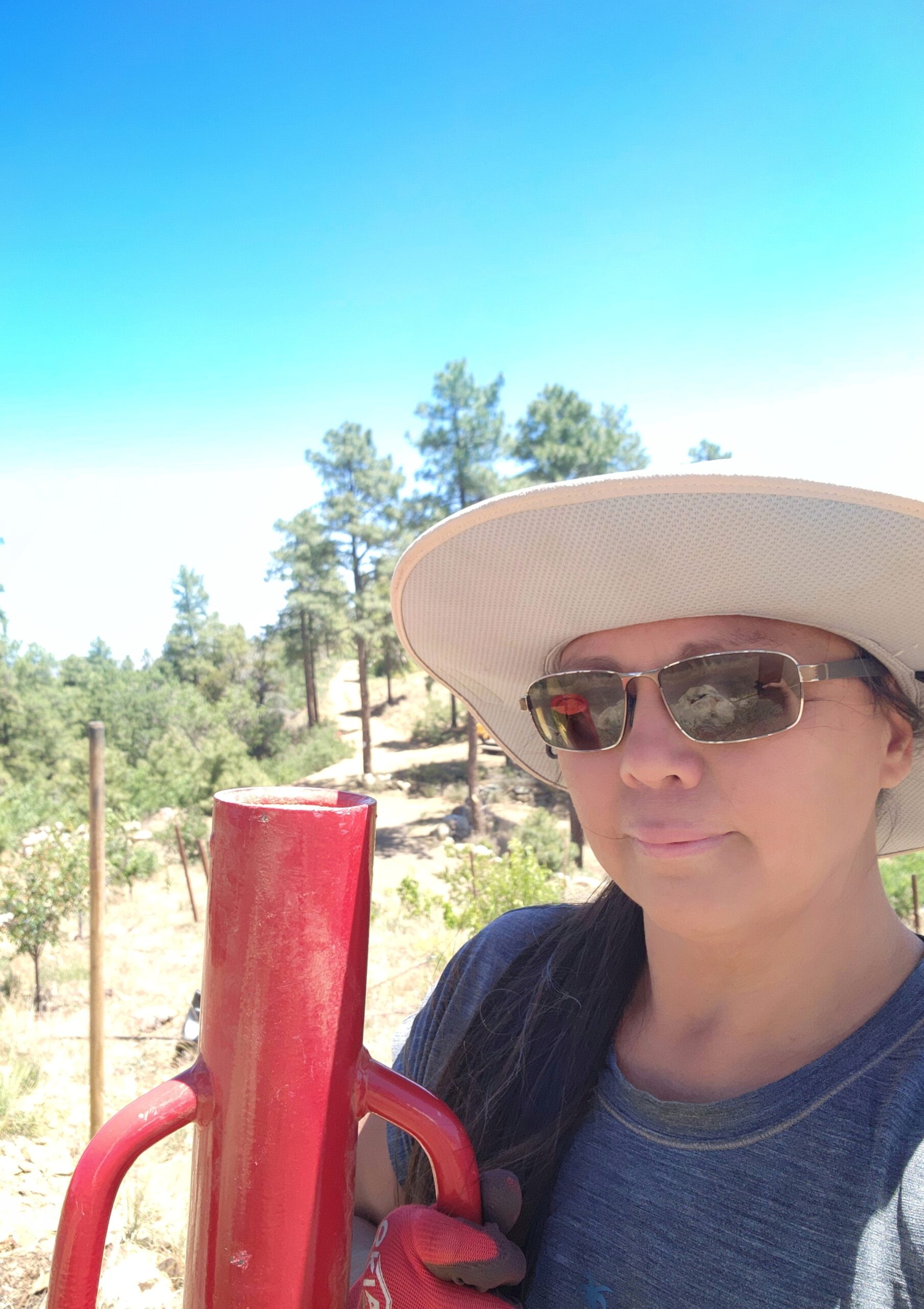 Working on a Remote 40-Acre Mountain Property
